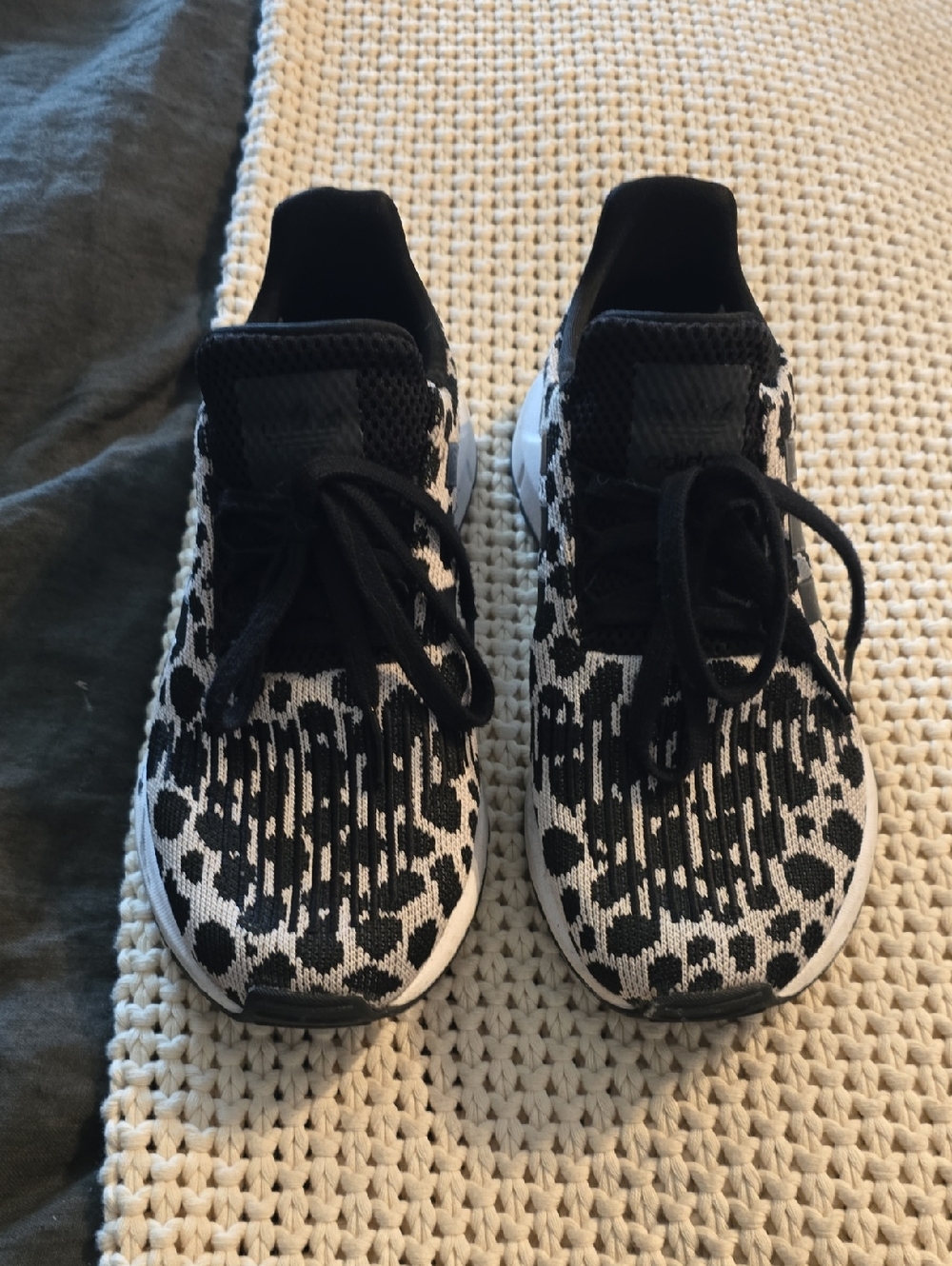 adidas Women's Leopard Knit Sneakers